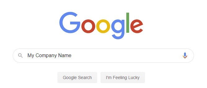 Google My Company Name